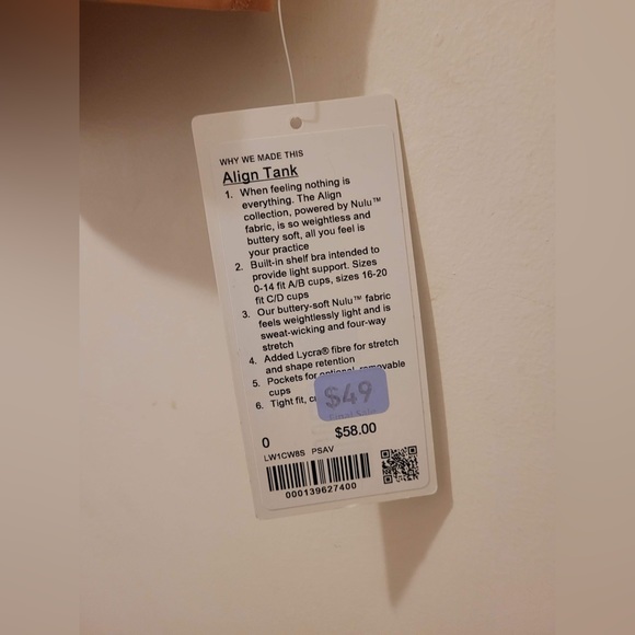 Lululemon Align Tank Top - Picture 4 of 5